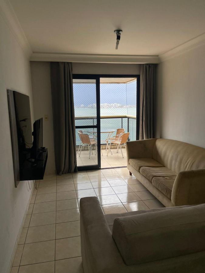 Apt Canto Nobre, Frente Total Para O Mar, 4 Quartos, Vaga De Garagem E Wi Fi Guarapari Eksteriør billede
